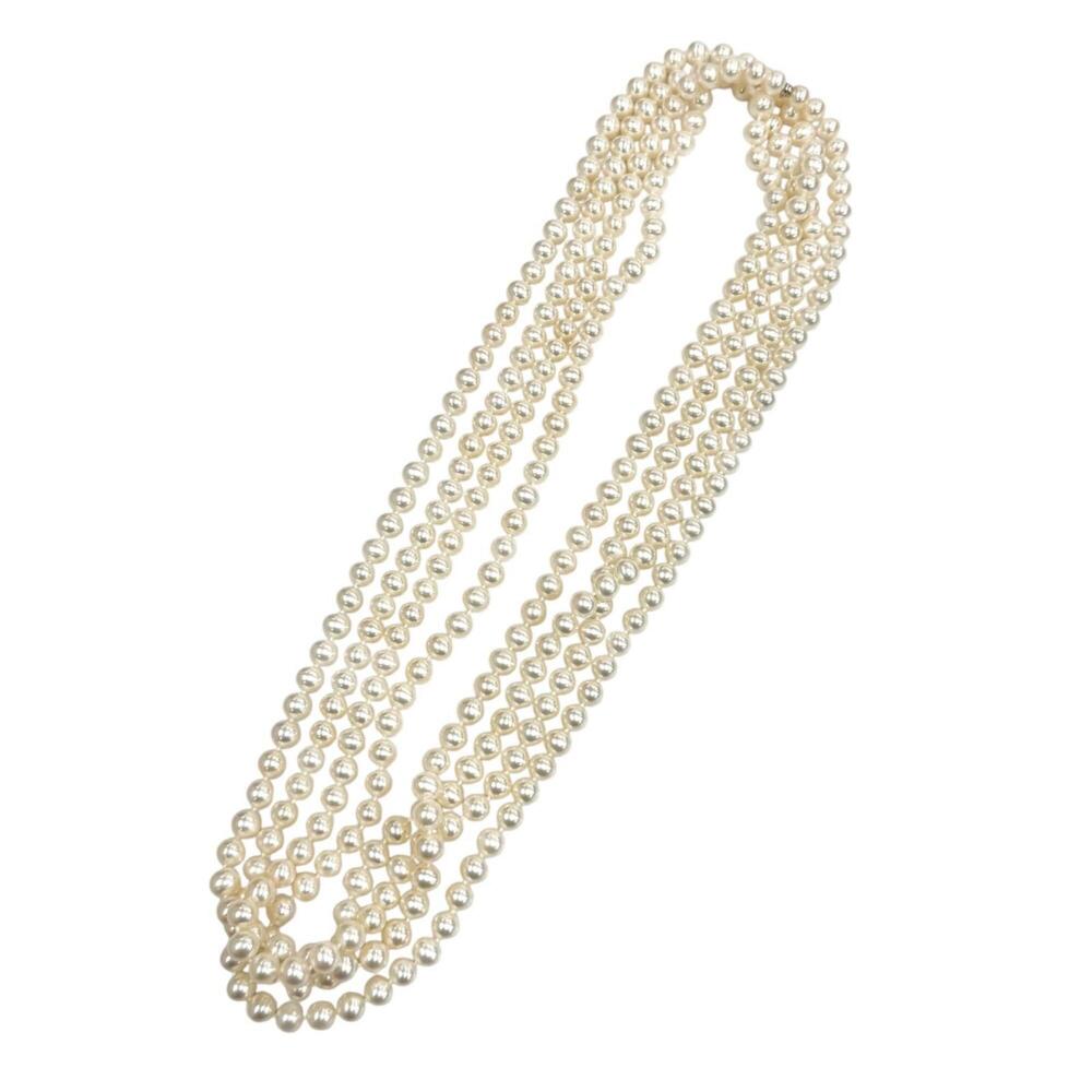 TIFFANY & CO. Silver Pearl Necklace